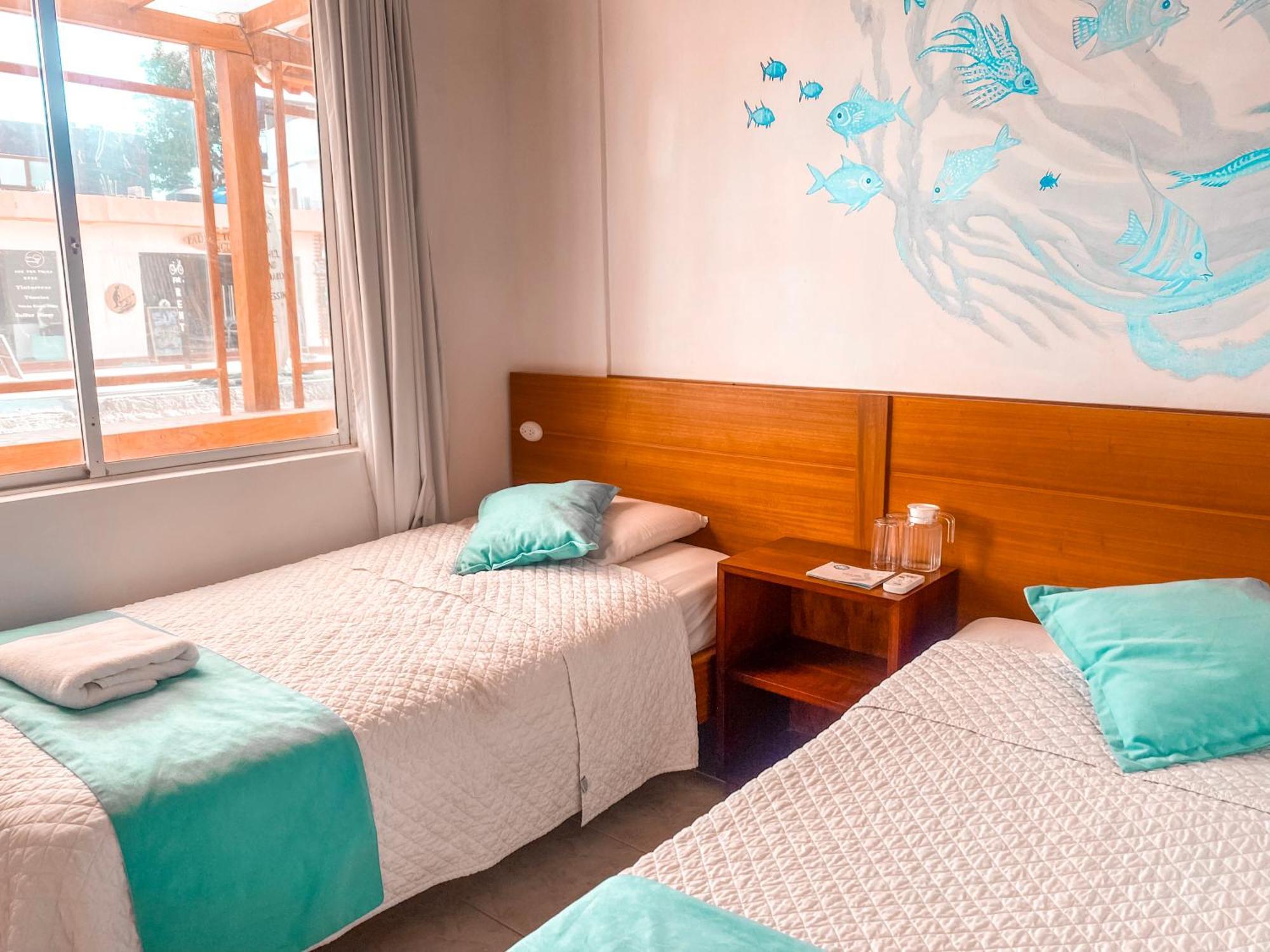 Hotel Coral Blanco With High Speed Internet Starlink And Galapagos Tour Operator プエルト・ビジャミル エクステリア 写真